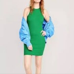 Old Navy Fitted Sleeveless Rib-Knit Mini Dress for Women